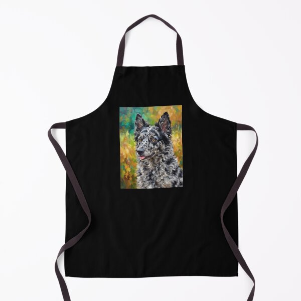 Item preview, Mudi Dog Oil Painting, Pet Portrait Art designed and sold by Yaremchuk.