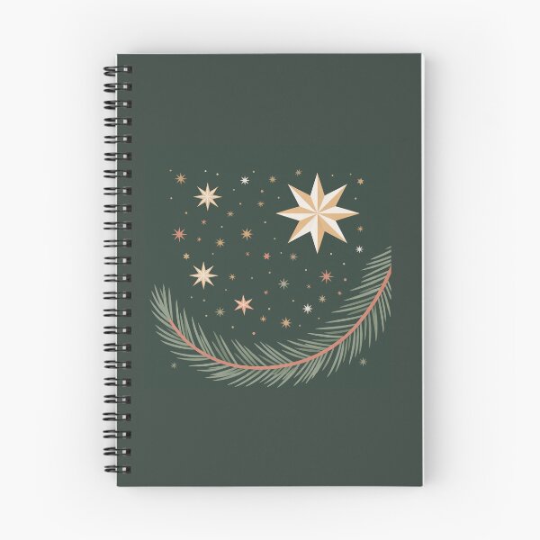 Item preview,  Midwinter Night Stars and Pine Branches  designed and sold by TrendMorphic.