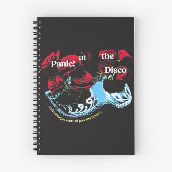 Item preview, Panic At The Disco Inspired Rose Mask Design with Artistic Floral Elements designed and sold by thegirlofravens.