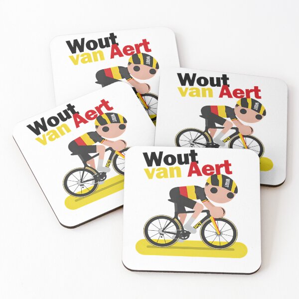 Item preview, Cartoon Cyclist Riding Bike Illustration designed and sold by RideWavers.