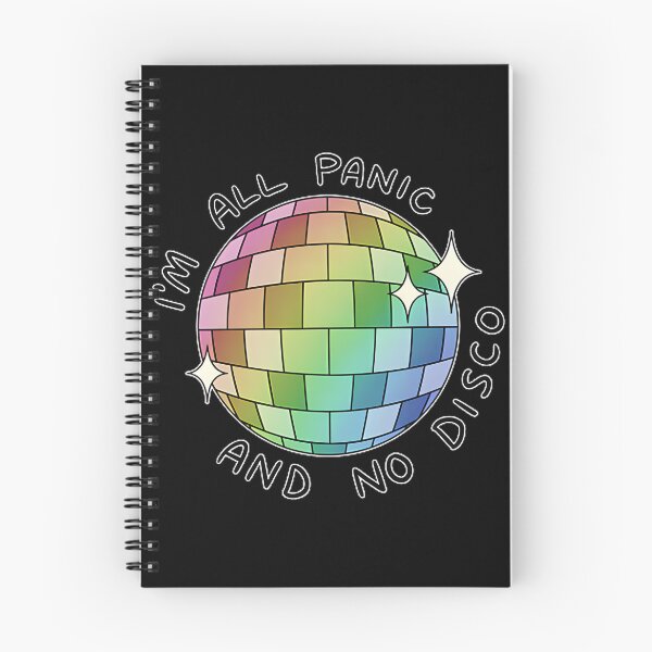 Item preview, All Panic No Disco Retro Style Graphic Design designed and sold by thegirlofravens.