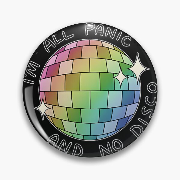 Item preview, All Panic No Disco Retro Style Graphic Design designed and sold by thegirlofravens.