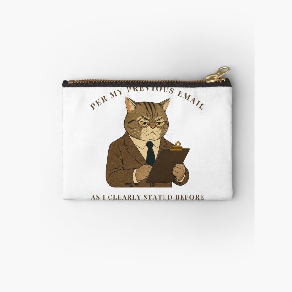Item preview, Per My Previous Email Funny Business Cat Sarcastic Office Humor designed and sold by wildsilencee.