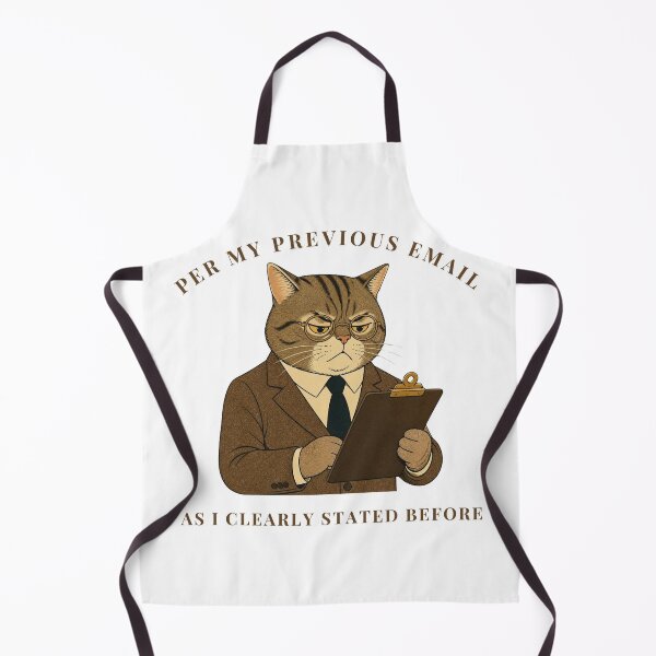 Item preview, Per My Previous Email Funny Business Cat Sarcastic Office Humor designed and sold by wildsilencee.