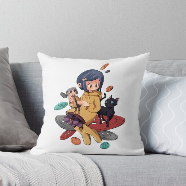 Item preview, Girl Holding Doll With Black Cat Illustration designed and sold by RideWavers.