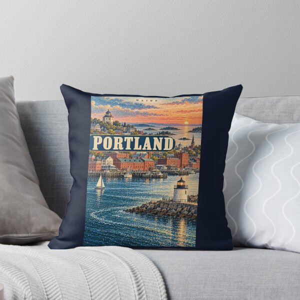 Item preview, Portland - Maine designed and sold by GoodOldVintage.