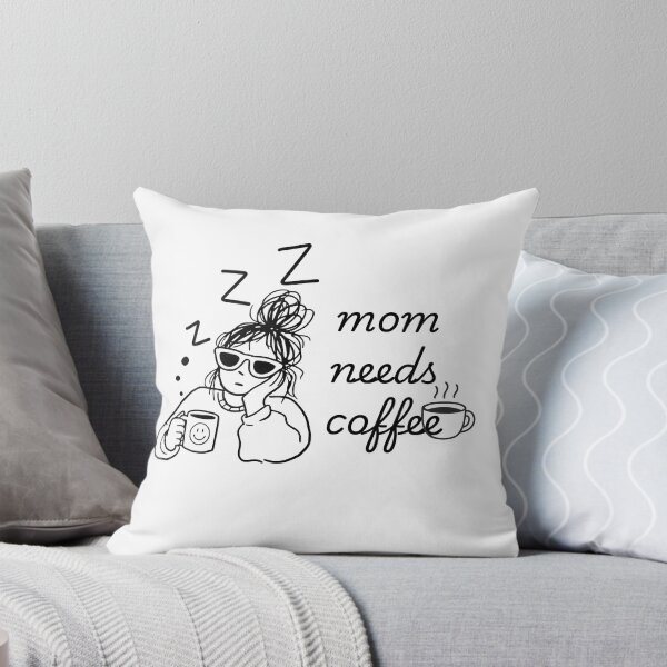 Item preview, Mom needs coffee - Tired mom - Coffee Lover Quote designed and sold by CRAFT-ID.