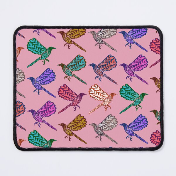 Artikelvorschau, Colorful Folk Birds – Boho Bird Pattern entworfen und verkauft von Christina Angele Design.