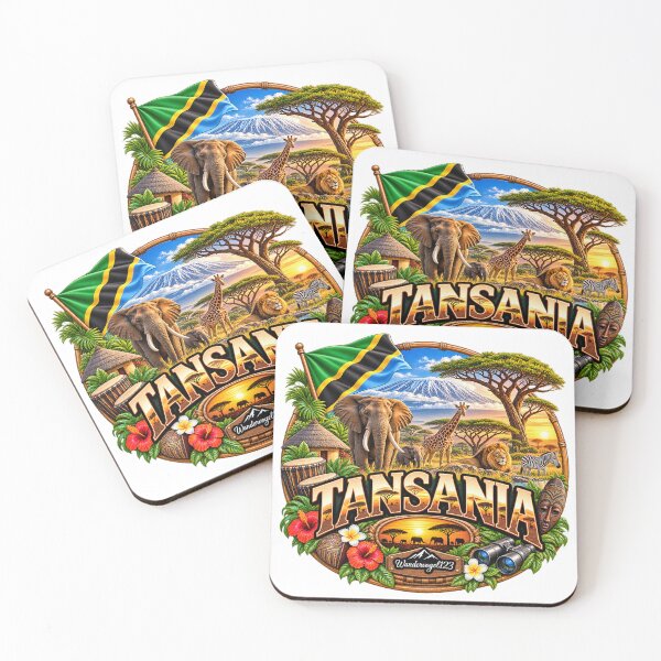 Item preview, Tanzania Africa – Safari Kilimanjaro & Wildlife designed and sold by Wandervogel123.