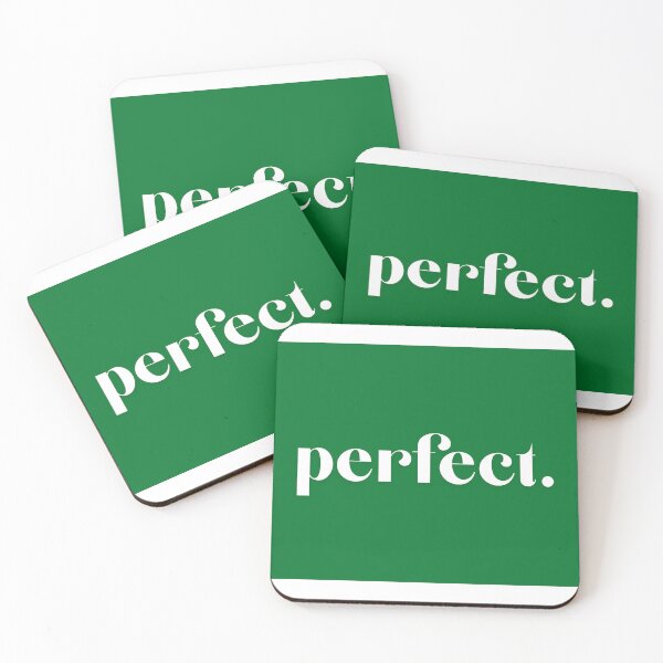 Item preview, Perfect Typography Minimalist Green Aesthetic Statement Design designed and sold by BoldPowStudio.