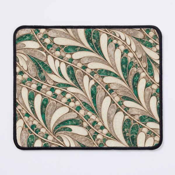 Item preview, Gilded Feathers (Emerald) designed and sold by WeaveSphere.