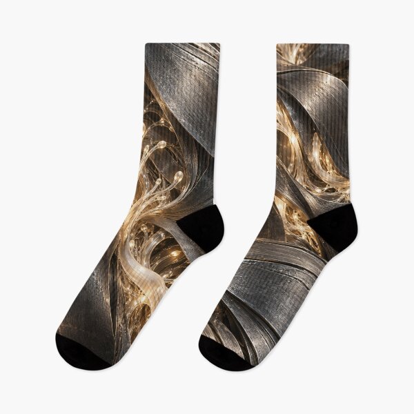 Item preview, Glowing Golden Veins Through Dark Metal – Luxury Abstract Energy Texture designed and sold by Kaleidoscope Print.