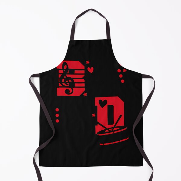 Item preview, Treble Clef Heart And Drum designed and sold by reportageco.