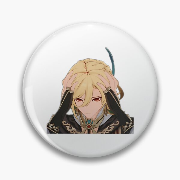 Item preview, Genshin Impact Kaveh Head In Hands designed and sold by axlmc-mullen.
