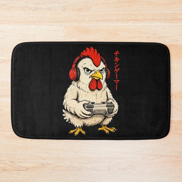 Item preview, Chicken Gamer Video Game Player Gaming Fan designed and sold by Moscettakkk.