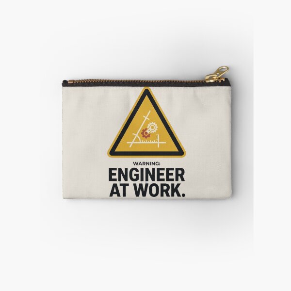 Item preview, Warning Engineer at Work Engineering Humor designed and sold by Amr Darwish Graphic designer.