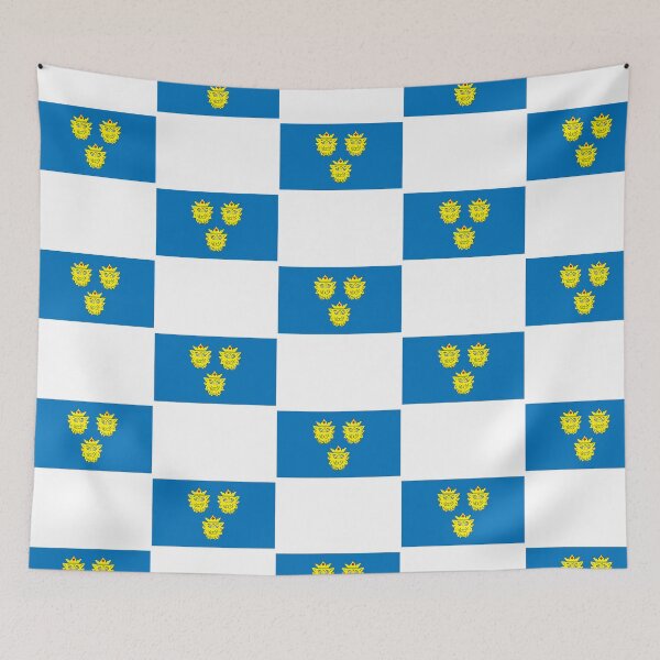 Artikelvorschau, Dalmatien-Flagge Dalmacija Dalmatinac Dalmatinka entworfen und verkauft von kaisynde-hoyos.