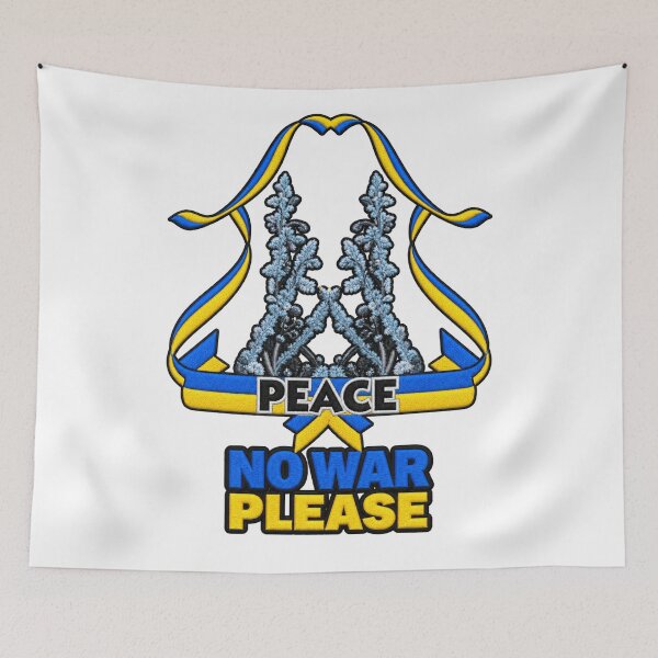 Item preview, Please No War Peace For Ukrain designed and sold by ArtDesignTp.
