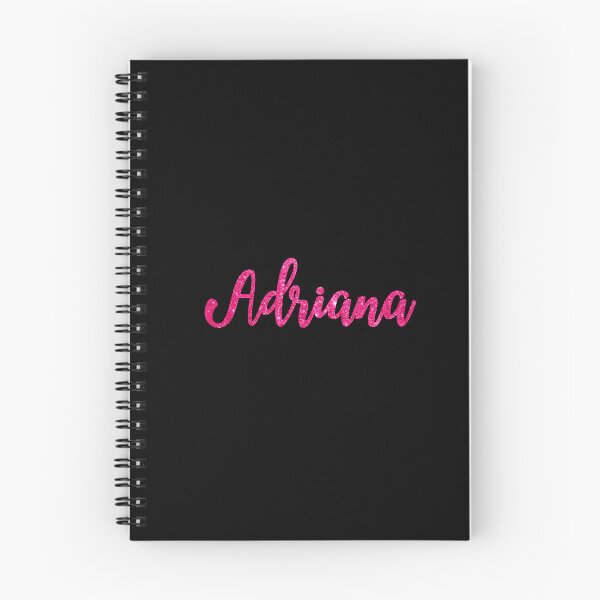 Item preview, Adriana Hot Pink Sparkly Personalised Name Design designed and sold by CamilasPrints.