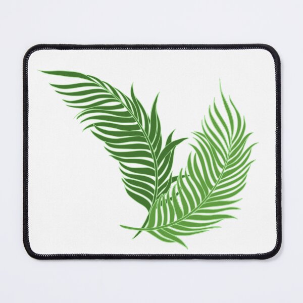 Item preview, Green Palm Leaver Tropical Pattern designed and sold by LittleHappiness by Kamollak .