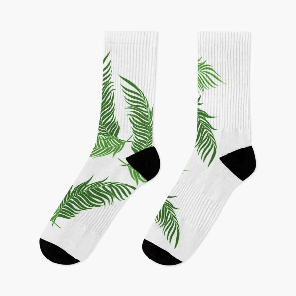 Item preview, Green Palm Leaver Tropical Pattern designed and sold by LittleHappiness by Kamollak .