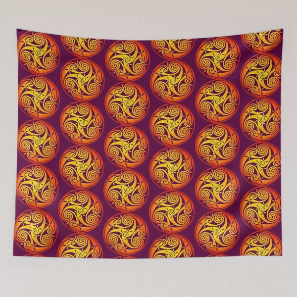 Item preview, trisquel celta naranja designed and sold by Art of Sun.