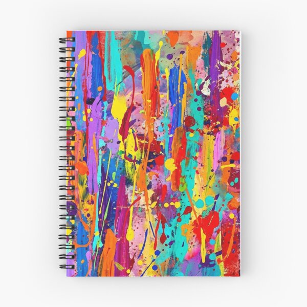 Aperçu de l'œuvre Une explosion de couleurs dans la liberté d'expression créée et vendue par Sigtrix.