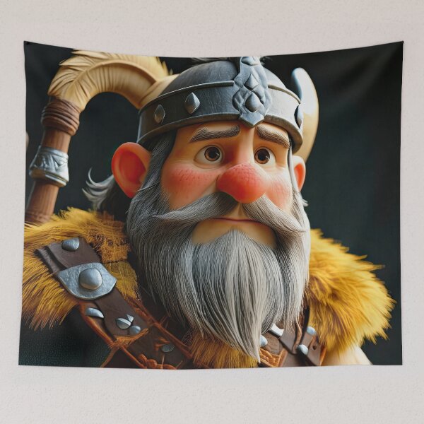 Item preview, Old Fart as a Viking designed and sold by Colin Bentham.