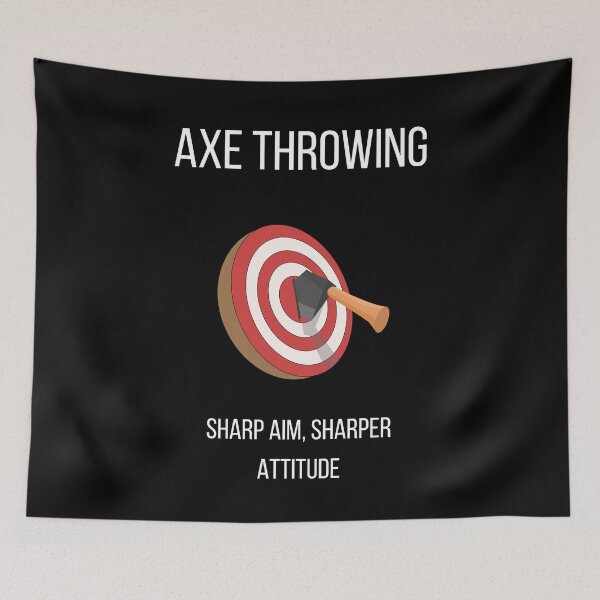 Aperçu de l'œuvre Axe Throwing Gift for Target Fans créée et vendue par Zyvora-merch.