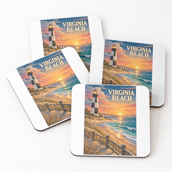 Aperçu de l'œuvre Virginia Beach - Virginie créée et vendue par GoodOldVintage.