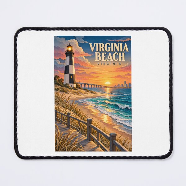 Artikelvorschau, Virginia Beach - Virginia entworfen und verkauft von GoodOldVintage.