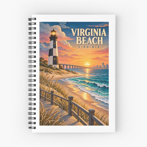 Item preview, Virginia Beach - Virginia designed and sold by GoodOldVintage.