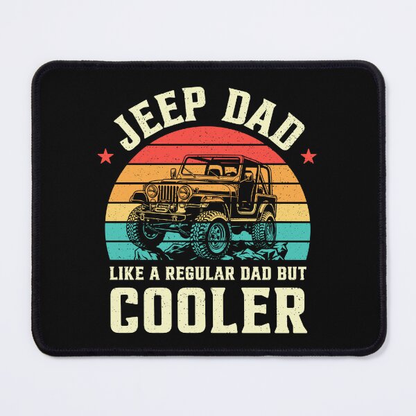 Item preview, Jeep Dad Like A Regular Dad But Cooler Retro designed and sold by RareBunny.