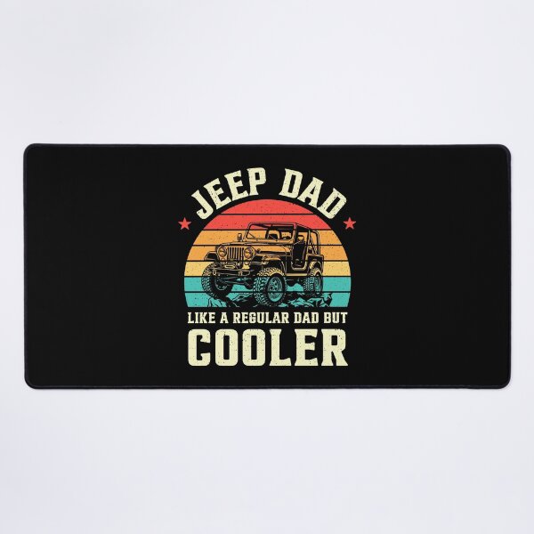 Artikelvorschau, Jeep-Papa – wie ein ganz normaler Papa, nur cooler im Retro-Stil entworfen und verkauft von RareBunny.