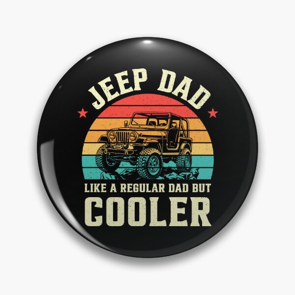 Artikelvorschau, Jeep-Papa – wie ein ganz normaler Papa, nur cooler im Retro-Stil entworfen und verkauft von RareBunny.