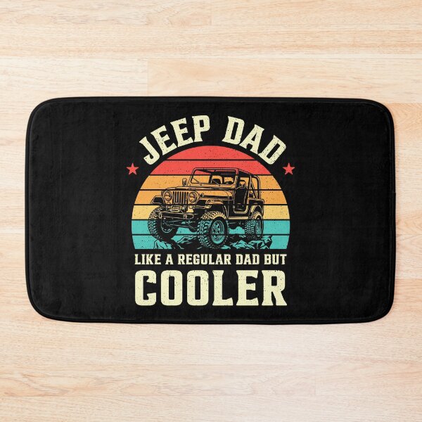 Item preview, Jeep Dad Like A Regular Dad But Cooler Retro designed and sold by RareBunny.