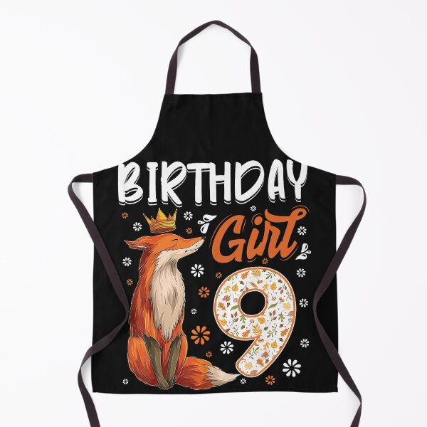 Item preview, Birthday Girl 9 Fox Lover Nine Years Old Daughter Gift designed and sold by Moscettakkk.