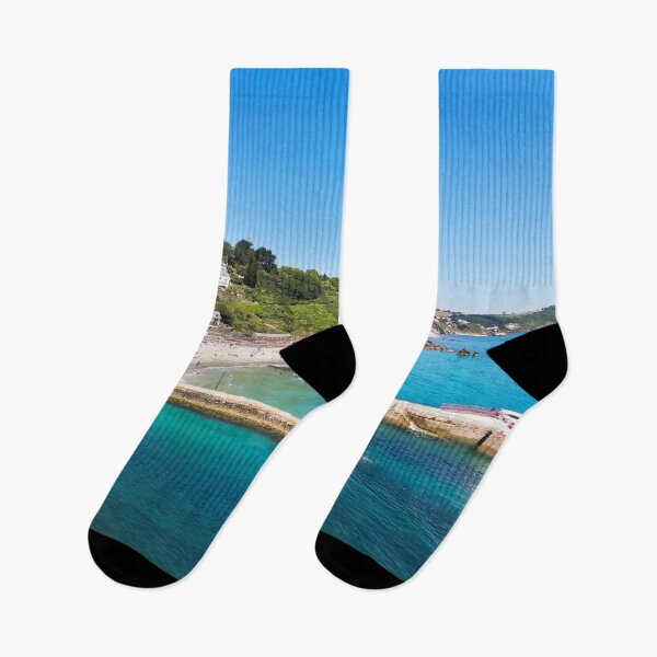 Item preview, Looe Beach And Banjo Pier Cornwall designed and sold by Terri Waters Photography & Design.
