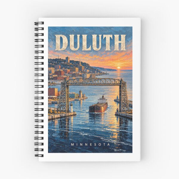 Aperçu de l'œuvre Duluth - Minnesota créée et vendue par GoodOldVintage.