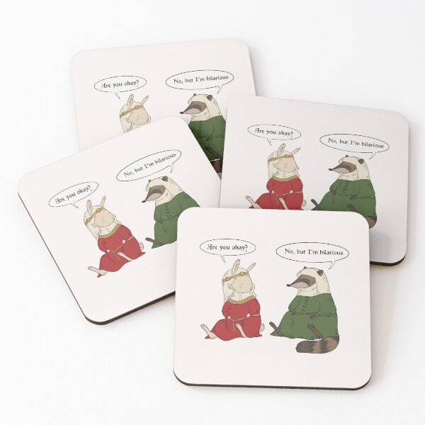 Item preview, are you okay? no, but I'm hilarious designed and sold by BaHumbugi.