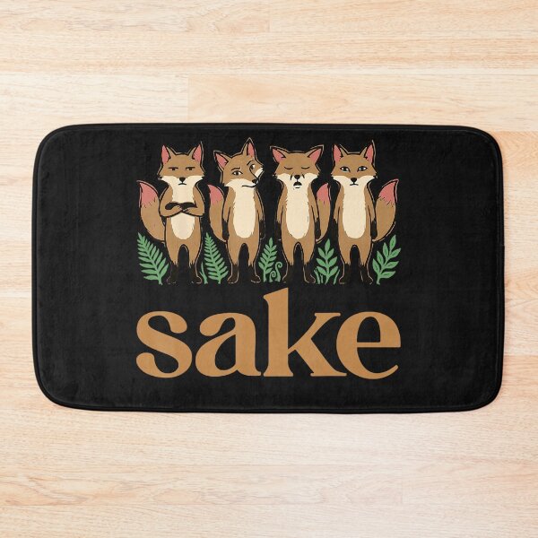 Item preview, Sake Funny Fox Pun Humor Animal Lover Wordplay designed and sold by Moscettakkk.