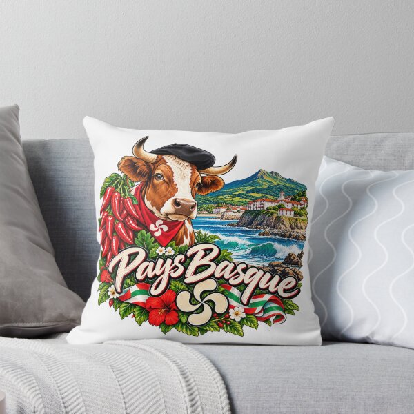 Item preview, Basque Cow – Basque Country Coast & Mountains. designed and sold by Gino64.