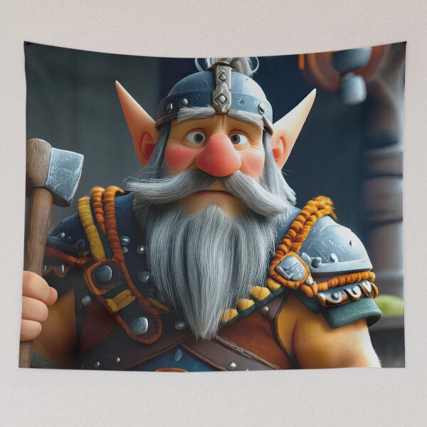 Item preview, Old Fart as a Viking designed and sold by Colin Bentham.