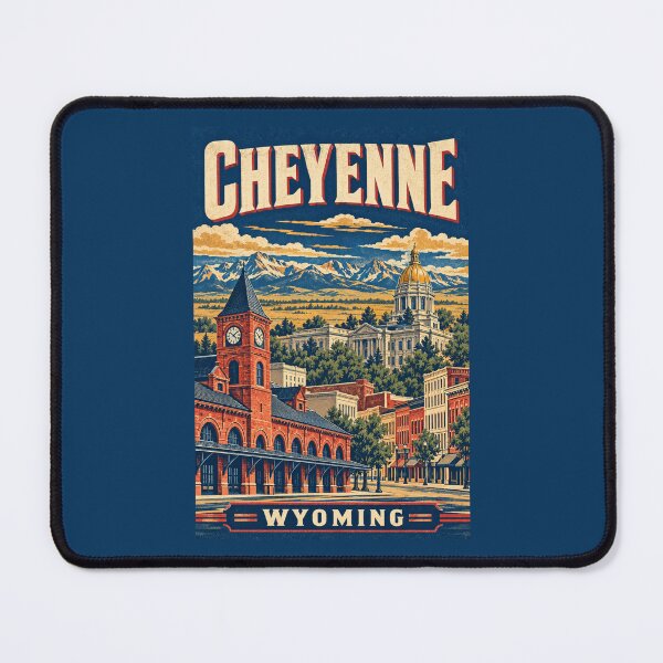 Item preview, Cheyenne - Wyoming designed and sold by GoodOldVintage.