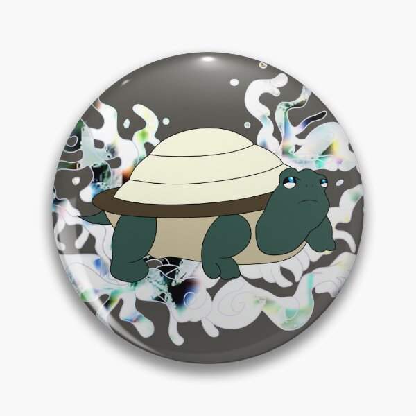 Aperçu de l'œuvre Une grande tortue mignonne avec des vagues en arrière-plan créée et vendue par unique-serena.
