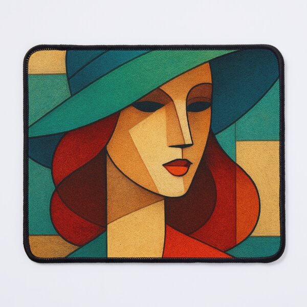 Item preview, Stylish Woman with Hat Illustration – Elegant Fashion Portrait designed and sold by GalleryKauffeld.