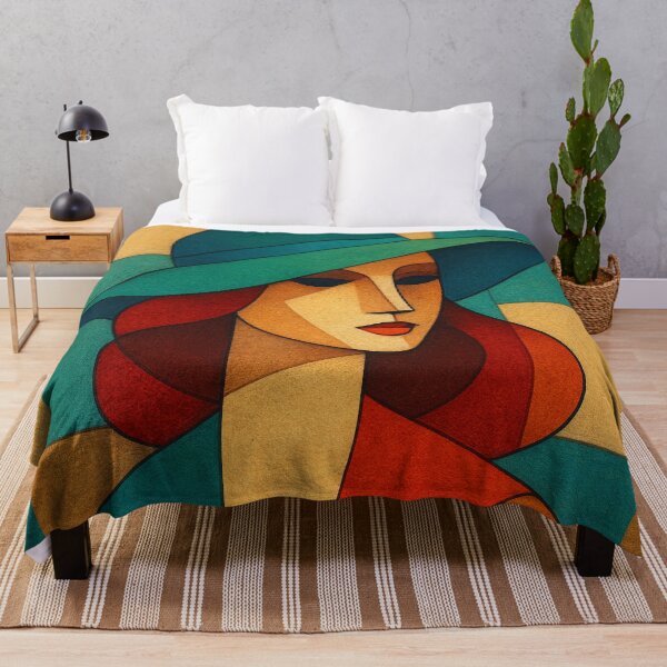 Item preview, Stylish Woman with Hat Illustration – Elegant Fashion Portrait designed and sold by GalleryKauffeld.