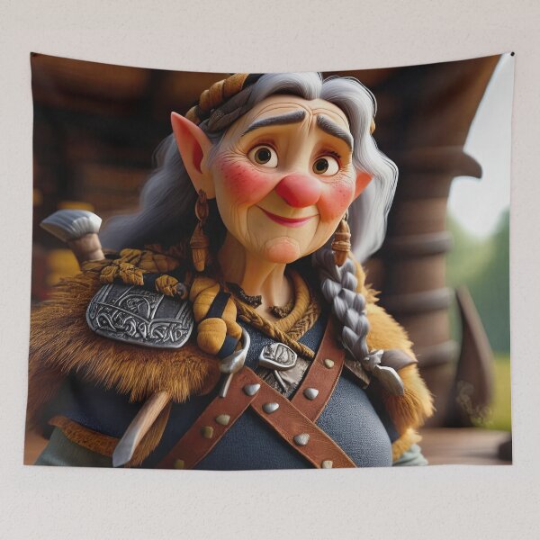 Item preview, Old Fart as a Viking designed and sold by Colin Bentham.
