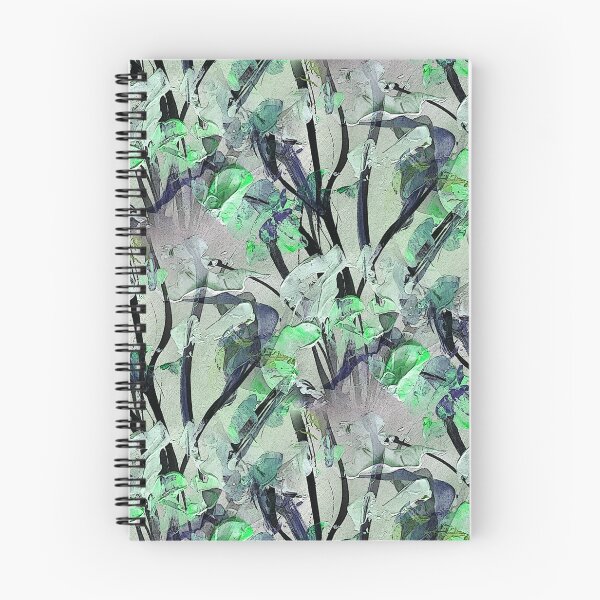 Item preview, Impressionistic Spring Green Flower Garden designed and sold by Artistestella.