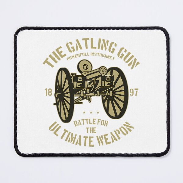 Item preview, The Gatling Gun - Ultimate Weapon Vintage designed and sold by eiliyahm-cclur.